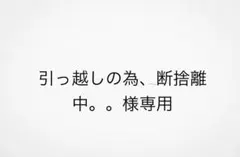 引っ越しの為、断捨離中。。様専用