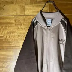 adidas トラックジャケット　ジャージ　ベージュ　ATP復刻　茶色　3XLのサムネイル