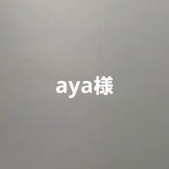 aya様 ご希望品
