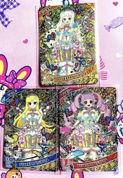 ひみつのアイプリ　プリンセスアイプリバズリウム　つむぎ　みつき　ひまり3枚セット