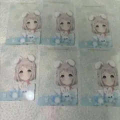 GIGO 学園アイドルマスター　学マス ノベルティクリアカード　葛城リーリヤ