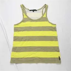 ?MARC JACOBS ボーダータンクトップ 綿100% Sサイズ