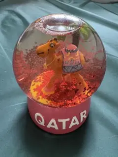 Qatarスノードーム 置物