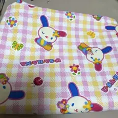 ウサハナ 生地 布 ハギレ サンリオ　うさはな　50センチ×70センチ　F1