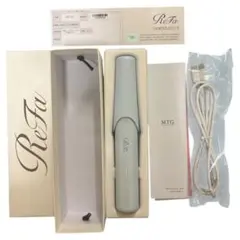 美品❣️ReFa ビューテック フィンガーアイロン ホワイト 付属品完備 リファ ビューテック フィンガーアイロン | 01 ホワイト ReFa