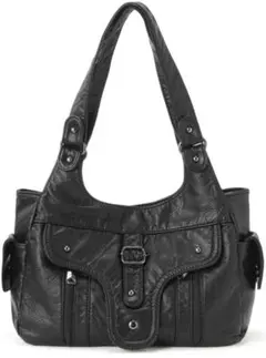 GRL レザーショルダーバッグ【tr944】