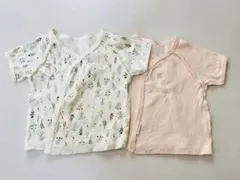 プティマイン 短肌着 2枚セット 50