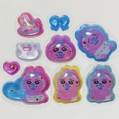 うるちゅるポップシール おぱんちゅうさぎ① クラックス 正規品 おすそ分け