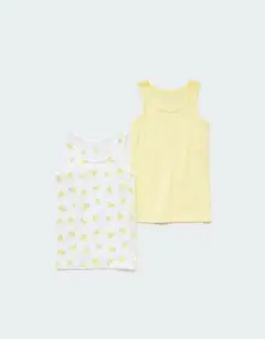 ユニクロ　コットンメッシュタンクトップ　2枚組