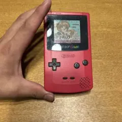 ゲームボーイカラー　 レッド 任天堂 ゲームボーイ カラー レッドが登場しました