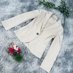 ✨INED✨サイズ38(M) ベージュ テーラードジャケット