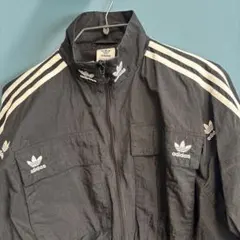 adidas ブラック PRIMEGREEN パーカー J/S