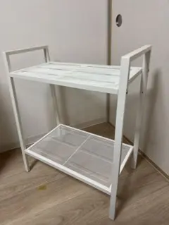 IKEA LERBERG（レールベリ）2段 シェルフ ホワイト
