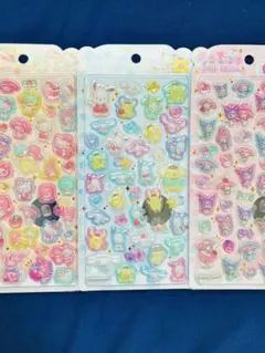 【新作正規品】サンリオ うるちゅるポップシール 2枚セット