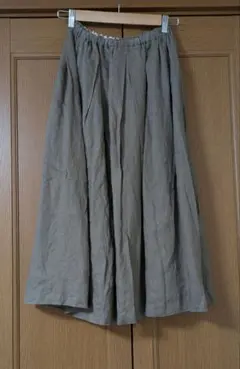 Crespi リネンスカート 38サイズ