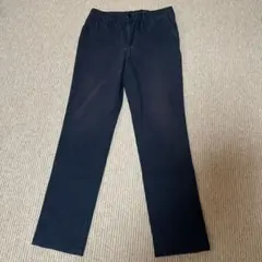 ネイビー ゴムウエスト チノパン