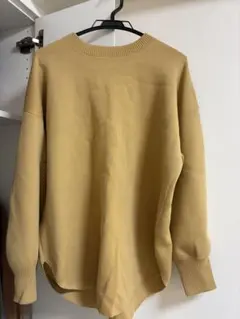 IÉNA ベージュ 長袖ニットセーター