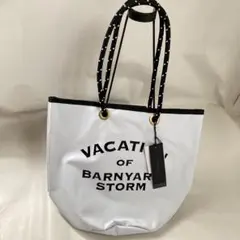 新品　BARNYARDSTORMのロゴ入り　PVCバッグのサムネイル