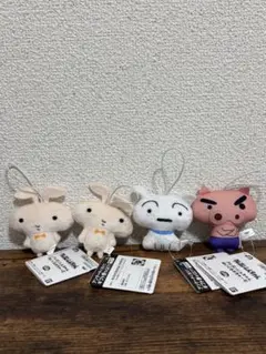 クレヨンしんちゃん　 ぬいぐるみちゃーむ　 ウサギ ぶりぶりざえもん しろ
