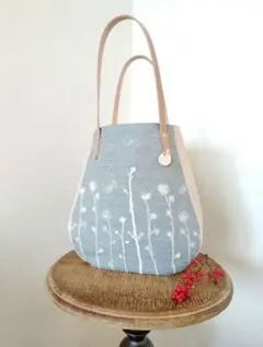 ミナペルホネン　A4が入る『肩掛けできる大きめトートバッグ』（LL）