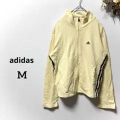 アディダス トラックジャケット ジャージ M パステルイエロー 万国旗タグ