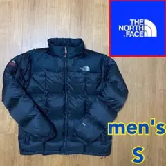 訳あり★ノースフェイス　ローツェ　ダウンジャケット　黒　メンズS