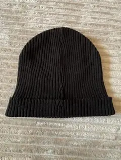 MTWTFSS WEEKDAY ブラックニット帽 黒　帽子　キャップ