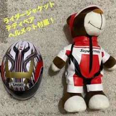 SHOEI ヘルメットとクマのぬいぐるみセット