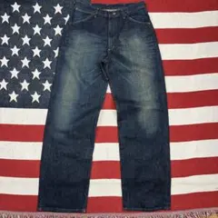 Wrangler　ラングラー M1721　廃盤品 Wrangler / ラングラー】M1721 赤耳 バギーデニムパンツ 90s - メルカリ
