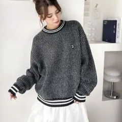 ロゴニット ニット