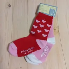 babyGAP ソックス 2足組 90サイズ 12-24month 1〜2才向け