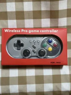 スーファミ風ゲームパッド　Switchコントローラー