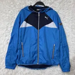 ☆プーマ フーディ ウインドブレーカー パーカー シャカシャカ 裏地メッシュ S