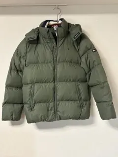 TOMMY HILFIGER フード付きダウンコート 140