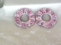 キッズ用シュシュ　２個セット