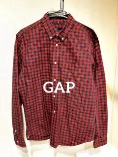 GAP メンズコットンシャツ Ｌ