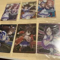 ウマ娘　ウエハース　カード　６枚まとめ売り