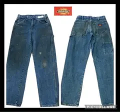さ*る様 ★USA古着★ Dickies ペインターパンツ　ワークパンツ ブルー