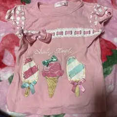 Shirley Temple アイスクリーム柄 Tシャツ 110cm - メルカリ