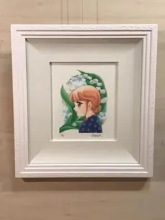宮坂みゆ りしぇちゃん　秘蜜の庭 ジークレー版画　直筆サイン入り 宮坂みゆ りしぇちゃん 秘蜜の庭 ジークレー版画 直筆サイン入り