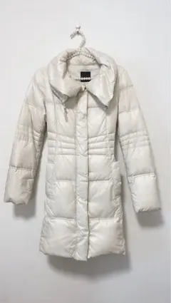 セール　レディース　ダウン　コート　M  アイボリー　アウター