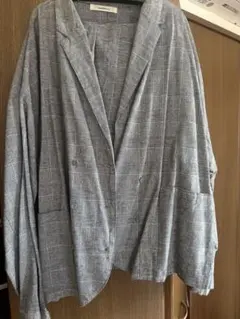 いいちこ様専用 soulberry グレー チェック柄 セットアップ