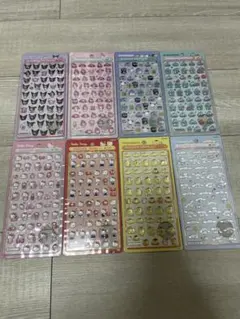 【新品】ボンボンドロップシール　ミニ　セット　8枚　サンリオ　正規品