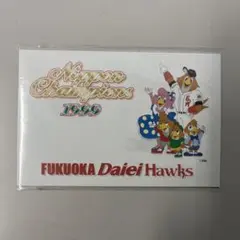 ☆新品未開封品☆福岡ダイエーホークス　日本シリーズ優勝記念ハガキ 1999☆