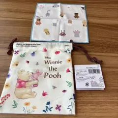 （セット）巾着袋とハンカチ