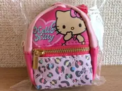 【新品未開封】 ヒョウ柄　サンリオ スカーフ付きチャームリュック 日焼けキティ