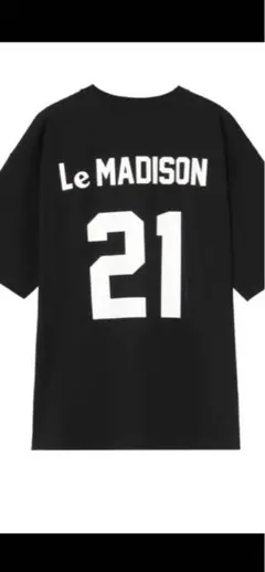 MADISONBLUE マディソンブルー ★ナンバリングTシャツ★ブラックのサムネイル