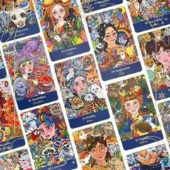 【正規品】鮮やかな色調が美しい✨女神の守護者と動物たちのオラクルカード✨レアのサムネイル