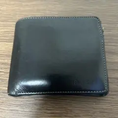 Paul Smith 黒 レザー 二つ折り財布