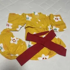 着用画像あり！　子供　浴衣　80